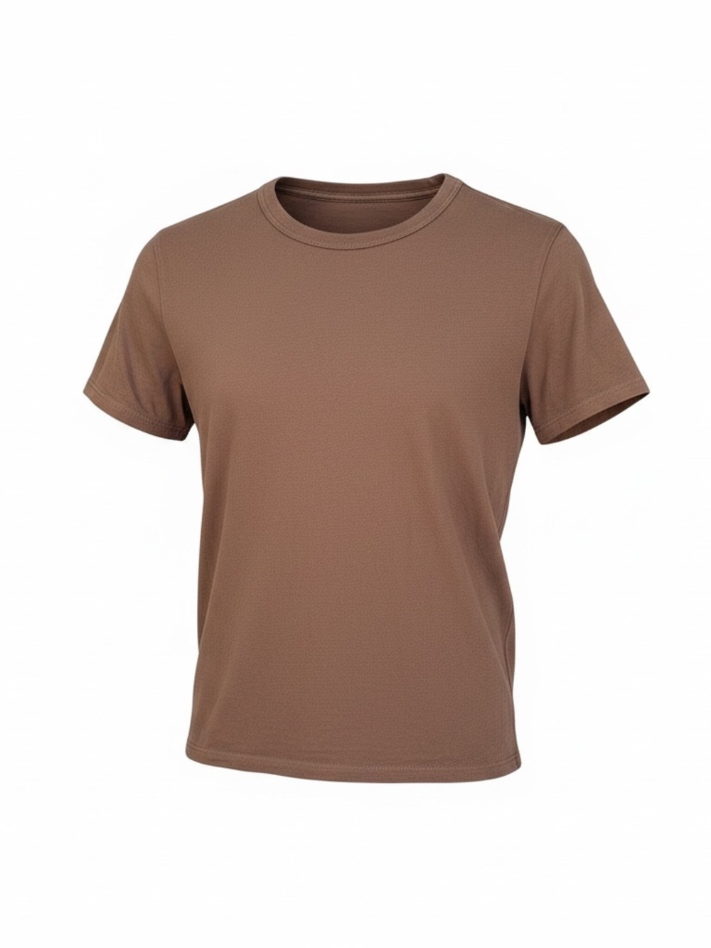 Old Navy Short Sleeve Crew Neck T-Shirt - Brown